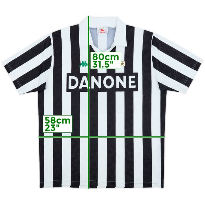 1992-94 Juventus Home Shirt - 7/10 - (XL)