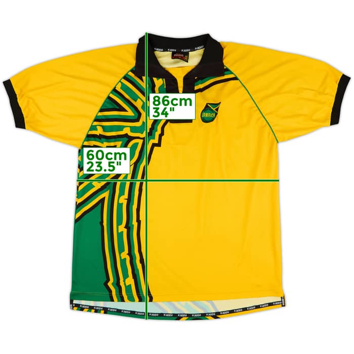 1998-00 Jamaica Home Shirt - 8/10 - (XXL)