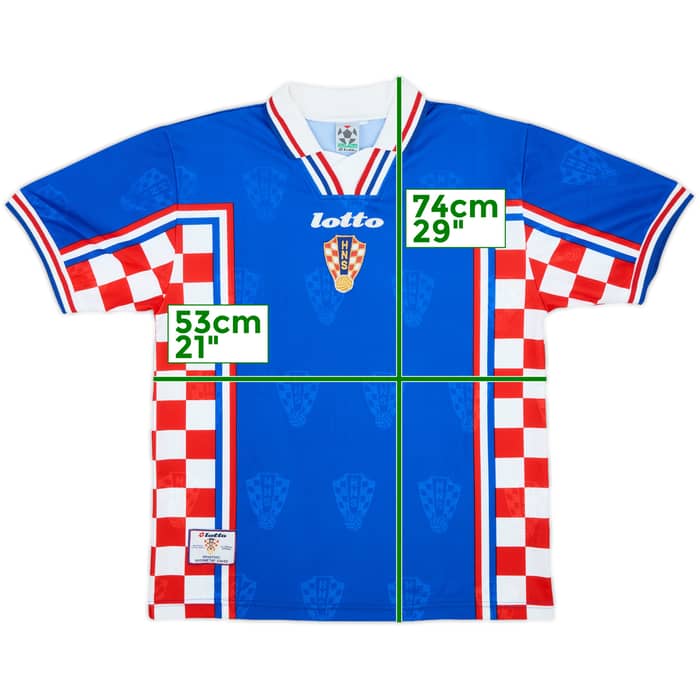 1998-01 Croatia Away Shirt - 8/10 - (L)