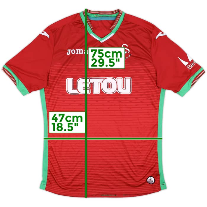 2017-18 Swansea Away Shirt - 7/10 - (M)