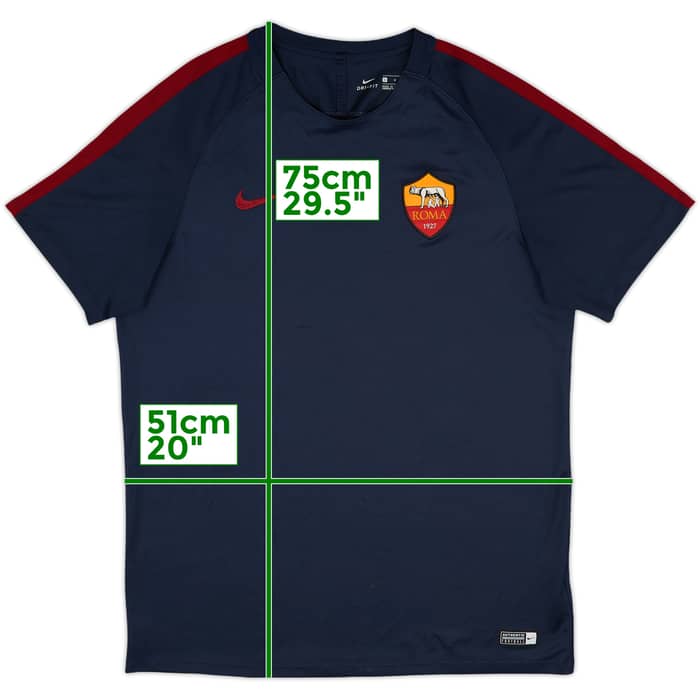 2016-17 Roma Nike Training Shirt - 9/10 - (L)