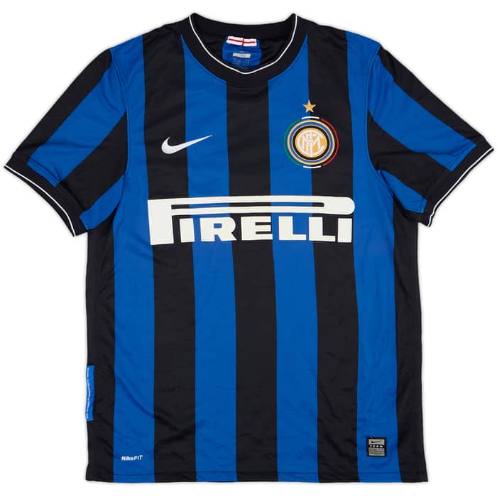 2009-10 Inter Milan Home Shirt - 7/10 - (S)
