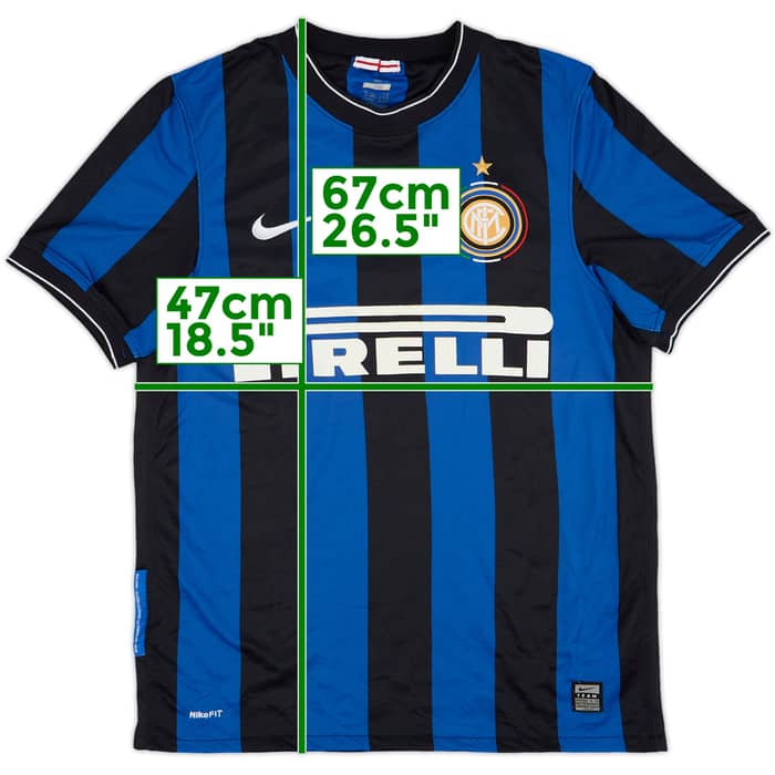 2009-10 Inter Milan Home Shirt - 7/10 - (S)