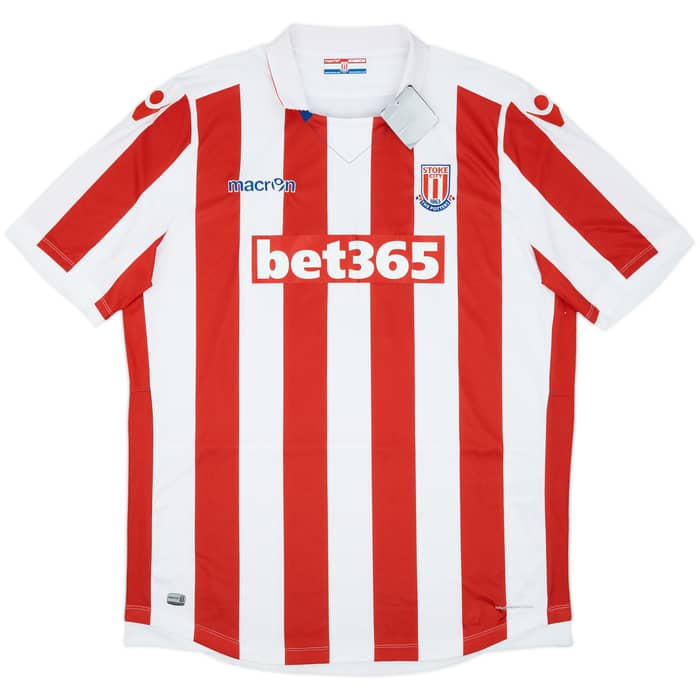 2016-17 Stoke City Home Shirt Crouch #25 (5XL)