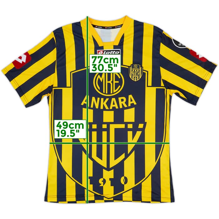 2011-12 MKE Ankaragucu Home Shirt - 6/10 - (XL)