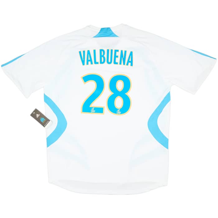 2007-08 Olympique Marseille Home Shirt Valbuena #28 (XL)