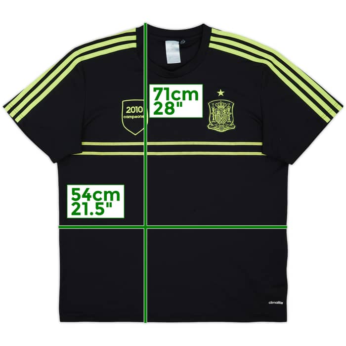 2013-14 Spain 2010 Campeones adidas Training Shirt - 6/10 - (L)