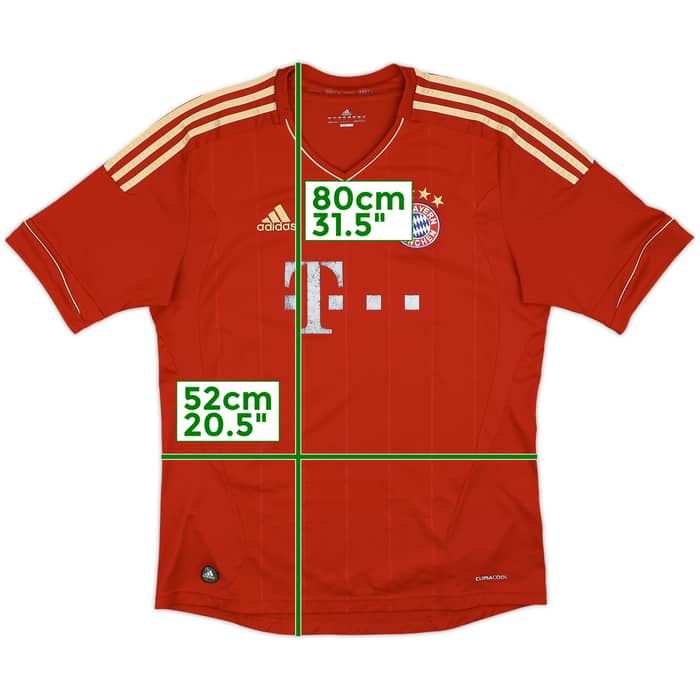 2011-13 Bayern Munich Home Shirt - 4/10 - (L)