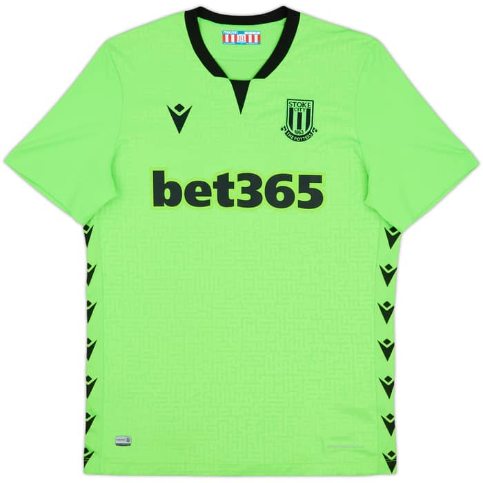 2021-22 Stoke City GK S/S Shirt - 10/10 - (M)