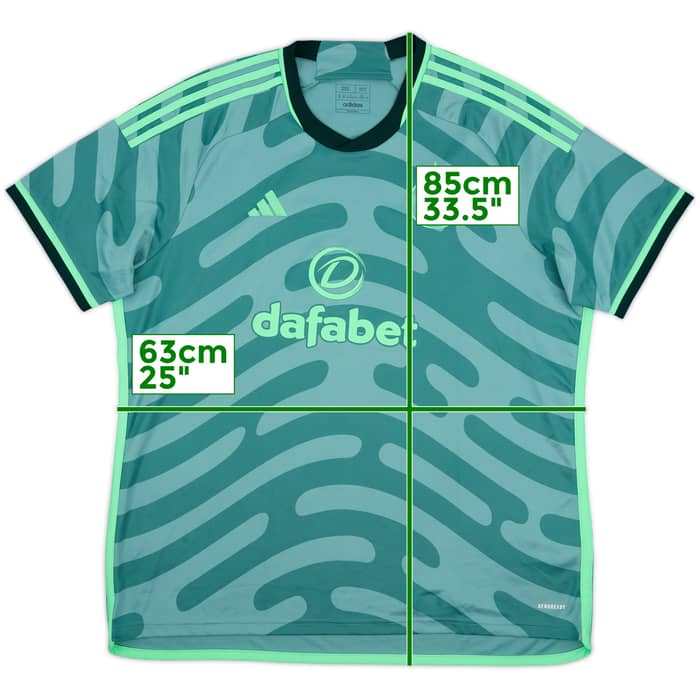 2023-24 Celtic Third Shirt - 9/10 - (XXL)