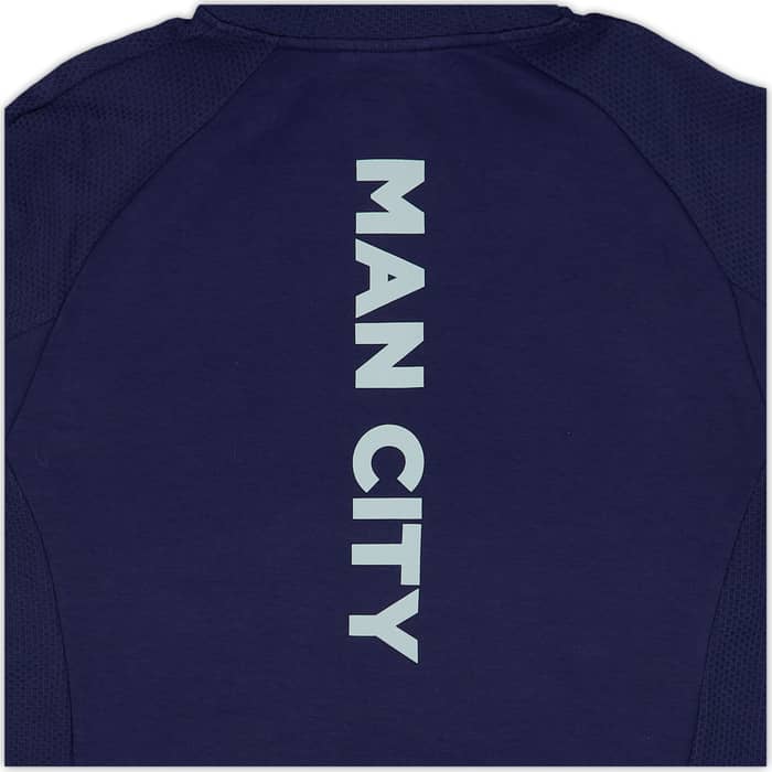 2021-22 Manchester City Puma Casuals Hooded Jacket - 8/10 - (L)
