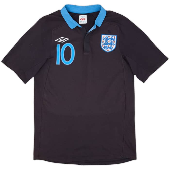 2011-12 England Away Shirt Rooney #10 - 8/10 - (M)
