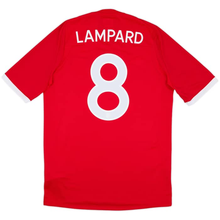 2010-11 England Away Shirt Lampard #8 - 10/10 - (M)