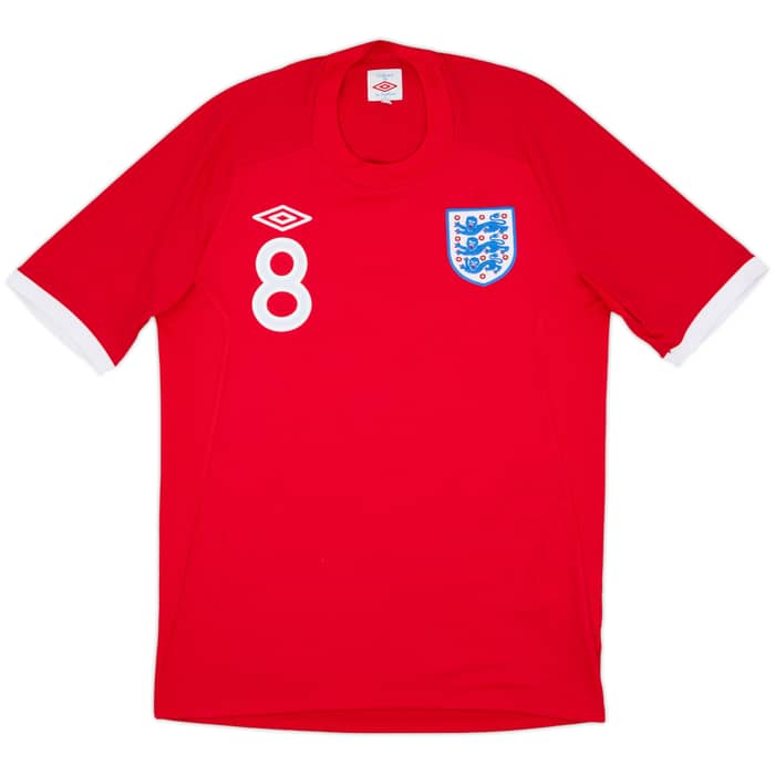 2010-11 England Away Shirt Lampard #8 - 10/10 - (M)