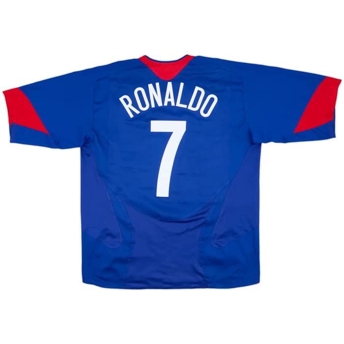 2005-06 Manchester United Away Shirt Ronaldo #7 - 6/10 - (XL)