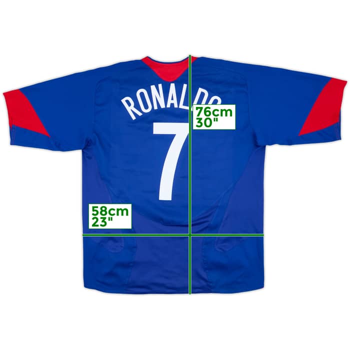 2005-06 Manchester United Away Shirt Ronaldo #7 - 6/10 - (XL)