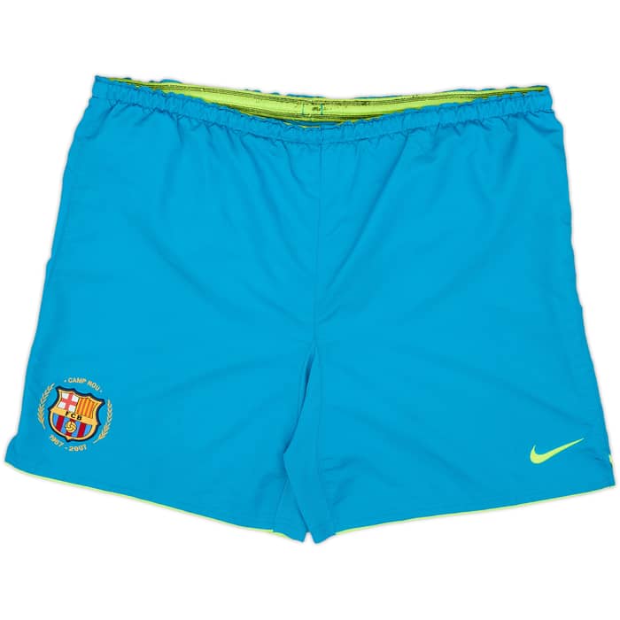 2007-09 Barcelona Away Shirt and Shorts Ronaldinho #10 - 9/10 - (M)