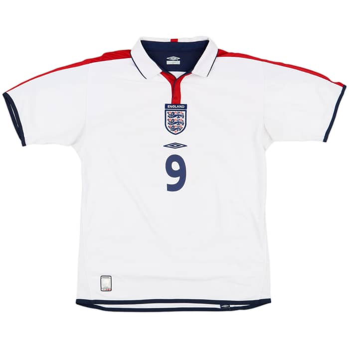 2003-05 England Home Shirt Rooney #9 - 8/10 - (M)