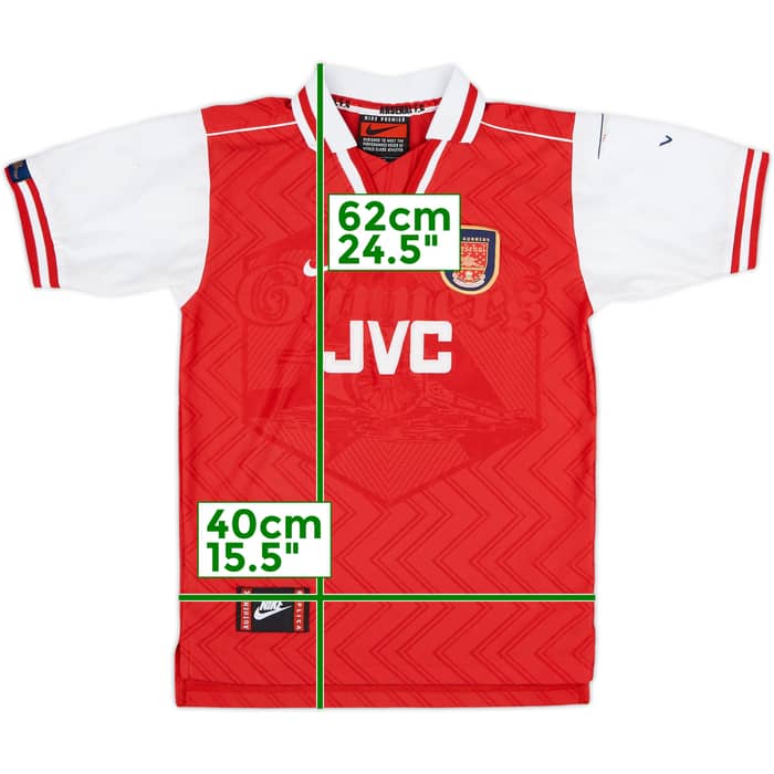 1996-98 Arsenal Home Shirt - 6/10 - (M.Boys)