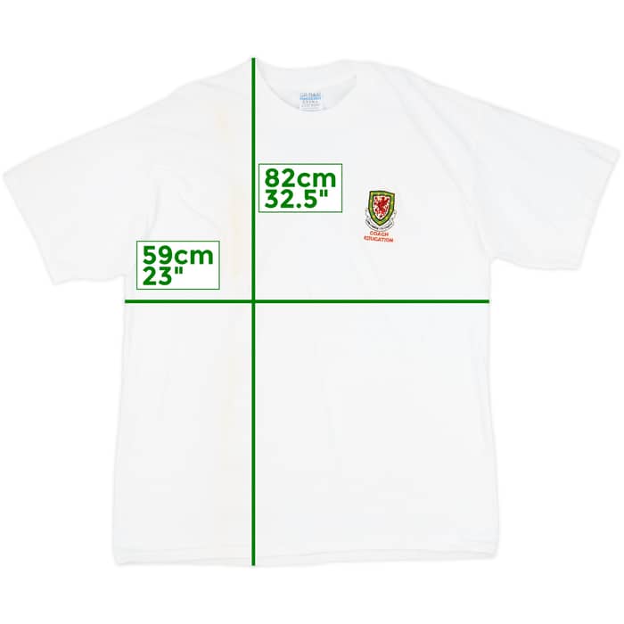 2000s Wales Cotton Tee - 5/10 - (XL)