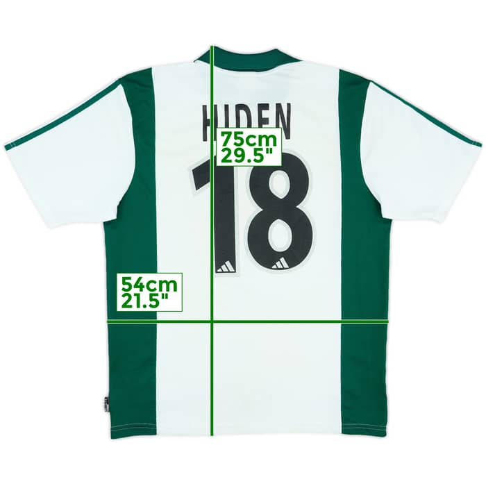 2001-03 Rapid Vienna Squad Signed Home Shirt Hiden #18 - 6/10 - (L)