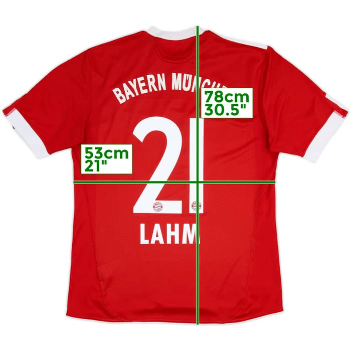2009-10 Bayern Munich Home Shirt Lahm #21 - 6/10 - (L)