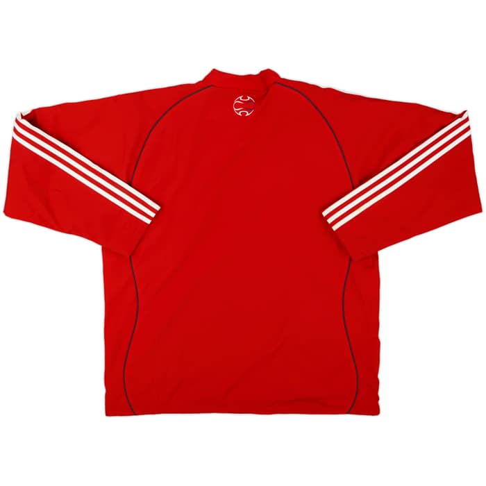 2006-07 Bayern Munich adidas 1/4 Zip Reversible Fleece Top - 9/10 - (M/L)