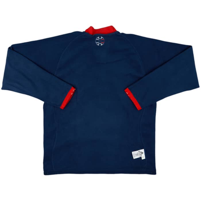 2006-07 Bayern Munich adidas 1/4 Zip Reversible Fleece Top - 9/10 - (M/L)