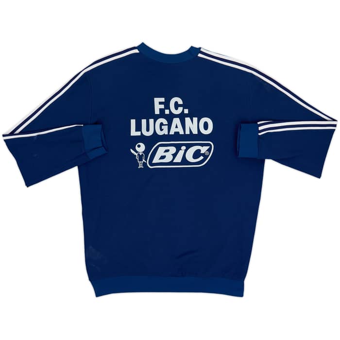 Sudadera adidas versión jugador del Lugano 1988-89 #11 - 6/10 - (M/L)