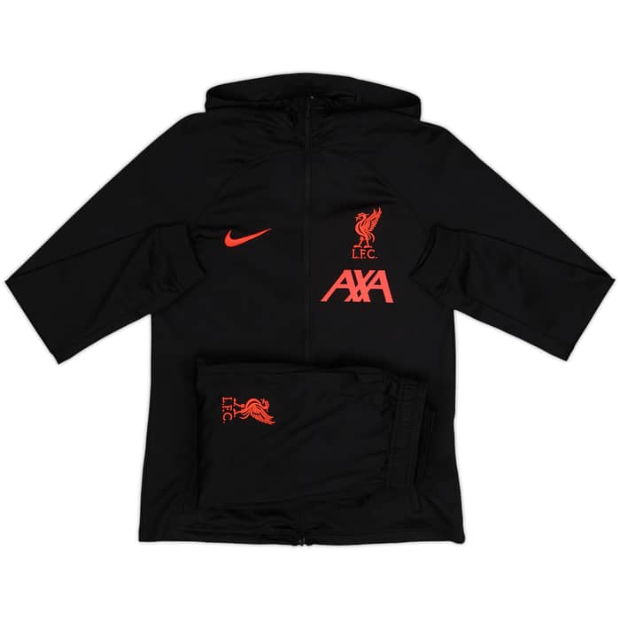 2022-23 Liverpool Nike Hooded Tracksuit - 8/10 - (M.Boys)