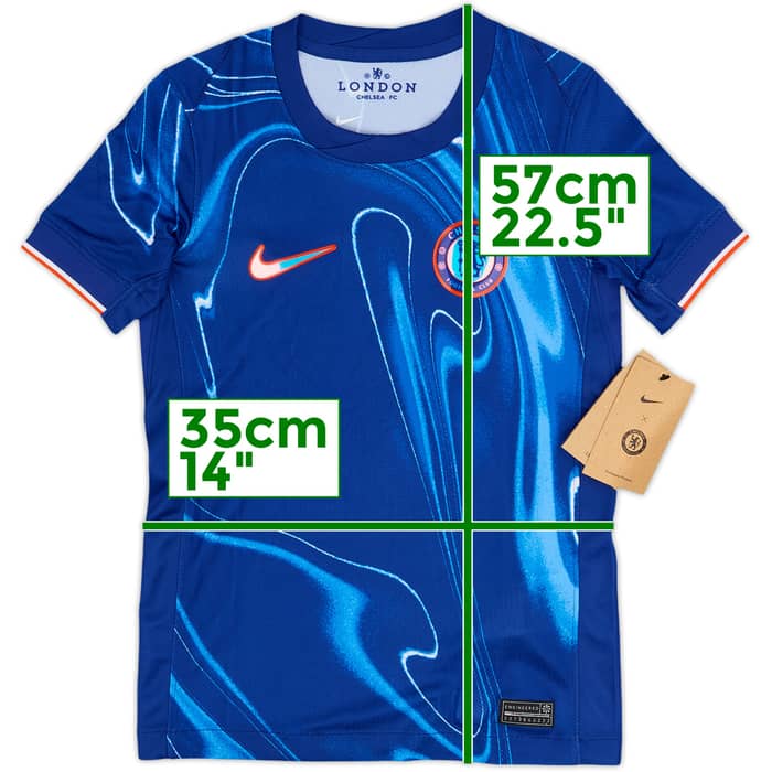 2024-25 Chelsea Home Shirt (XS.Boys)