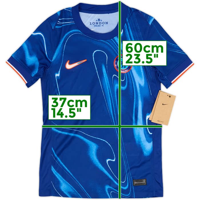 2024-25 Chelsea Home Shirt (S.Boys)