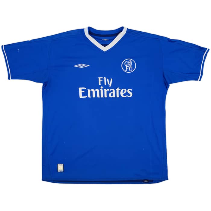 2003-05 Chelsea Home Shirt Lampard #8 - 6/10 - (XL)