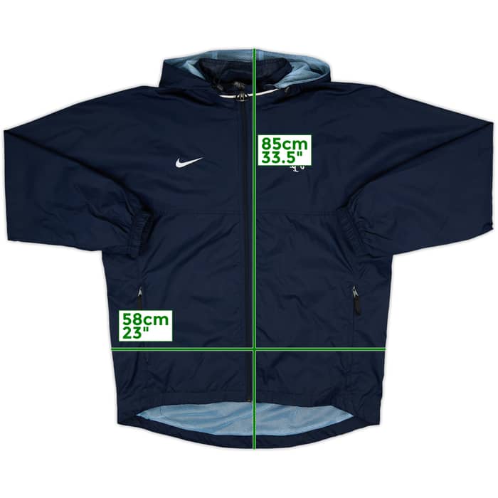 1999-00 Rangers Nike Hooded Rain Jacket - 9/10 - (M)