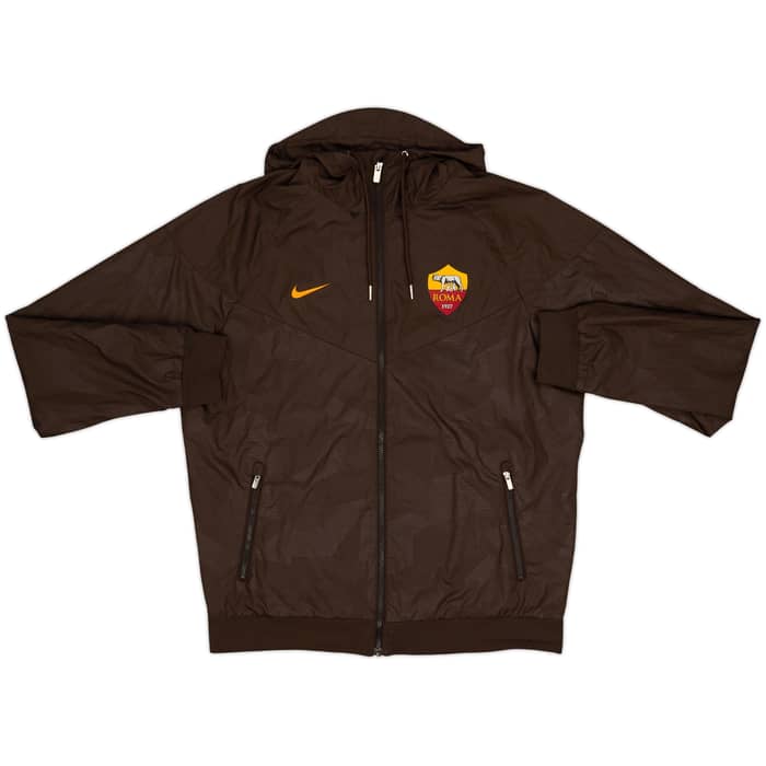 2017-18 Roma Nike Hooded Tracksuit - 6/10 - (M)