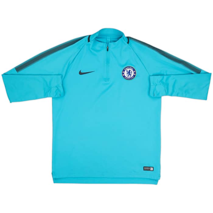 2017-18 Chelsea Nike 1/4 Zip Tracksuit - 6/10 - (M)