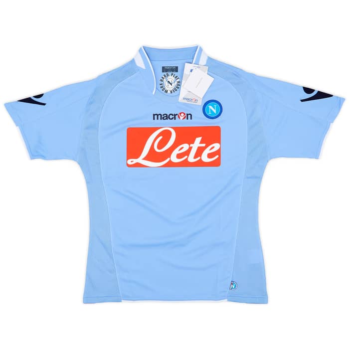 2009-10 Napoli Home Shirt Lavezzi #7 (S)
