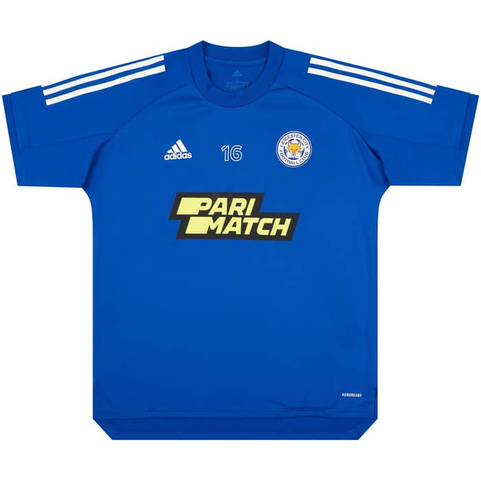 2021-22 Leicester Player Worn Training Shirt # (Very Good)