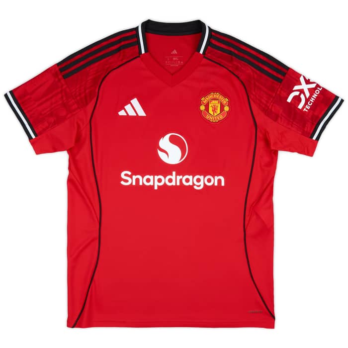 2025-26 Manchester United Home Shirt Mainoo #37