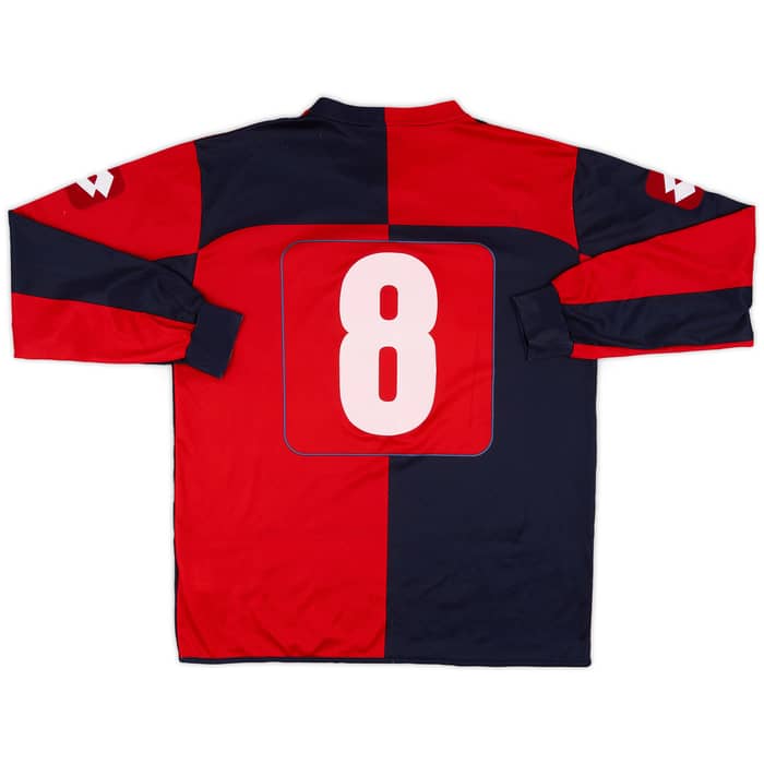 2000s Aurora Pro Patria Away L/S Shirt #8 - 8/10 - (XL)