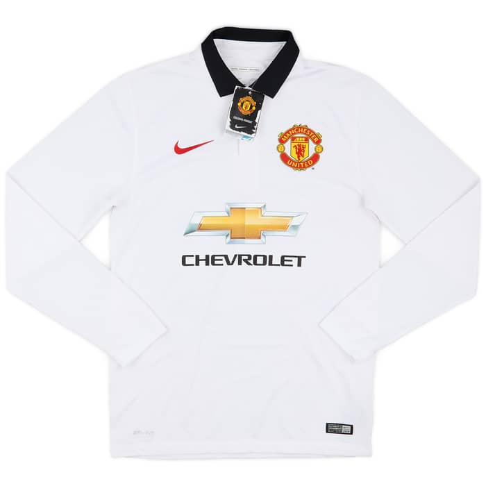 2014-15 Manchester United Away L/S Shirt V.Persie #20 (S)