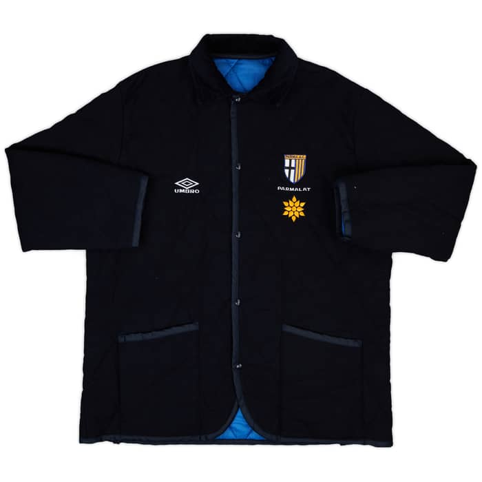 1994-95 Parma Umbro Quilted Jacket - 8/10 - (XL)