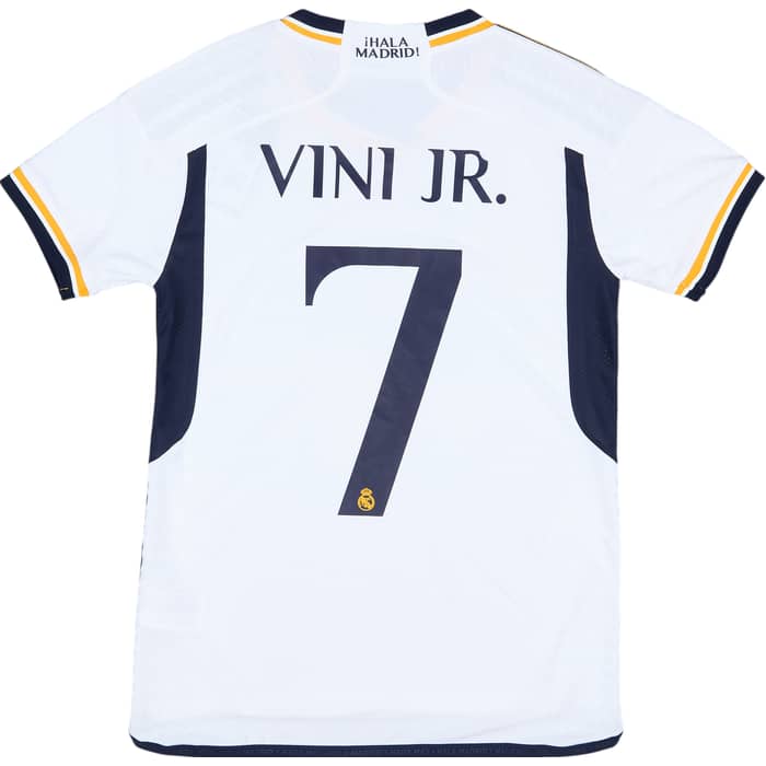 2023-24 Real Madrid Home Shirt Vini Jr. #7 (Women's S)