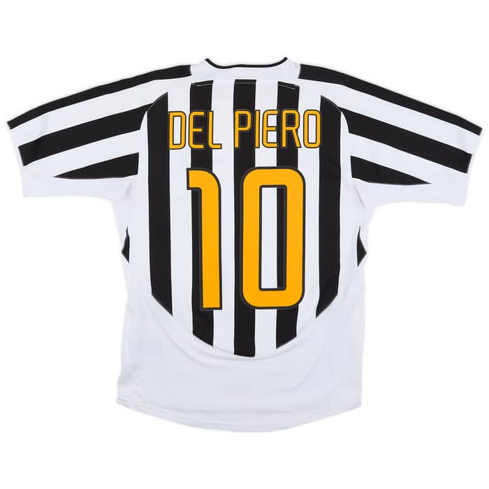 2003-04 Juventus Home Shirt Del Piero #10 - 6/10 - (S)