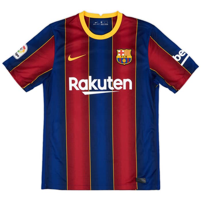 2020-21 Barcelona Home Shirt Messi #10