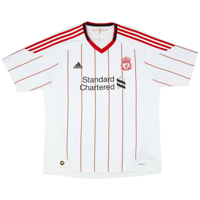 2010-11 Liverpool Away Shirt Gerrard #8 - 7/10 - (3XL)