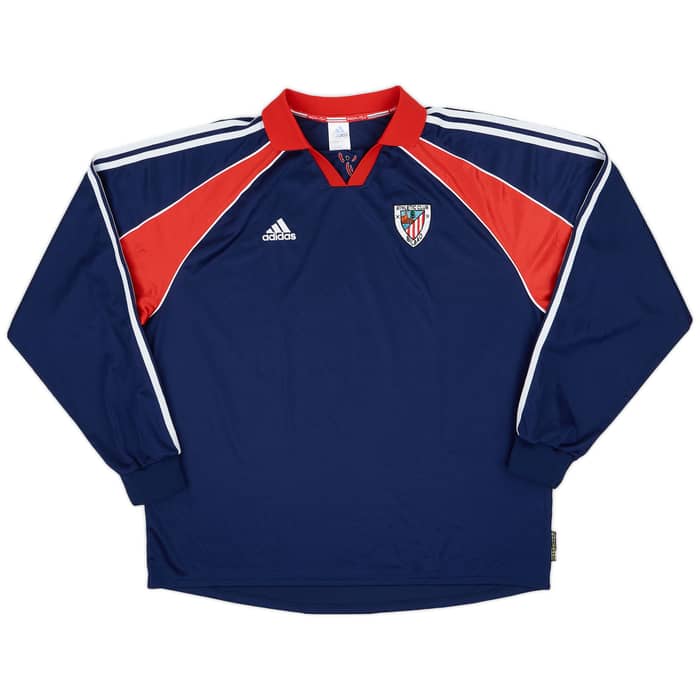 1999-01 Athletic Bilbao Player Issue Away L/S Shirt - 7/10 - (XXL)