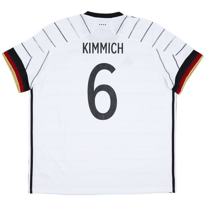 2020-21 Germany Home Shirt Kimmich #6 - 9/10 - (XXL)