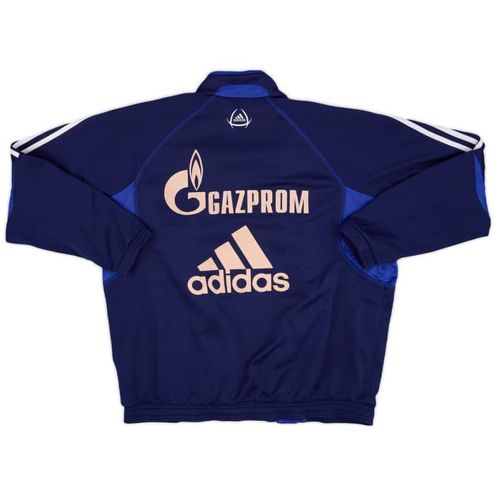 2006-07 Schalke adidas Player Issue Track Jacket #18 - 4/10 - (M/L)