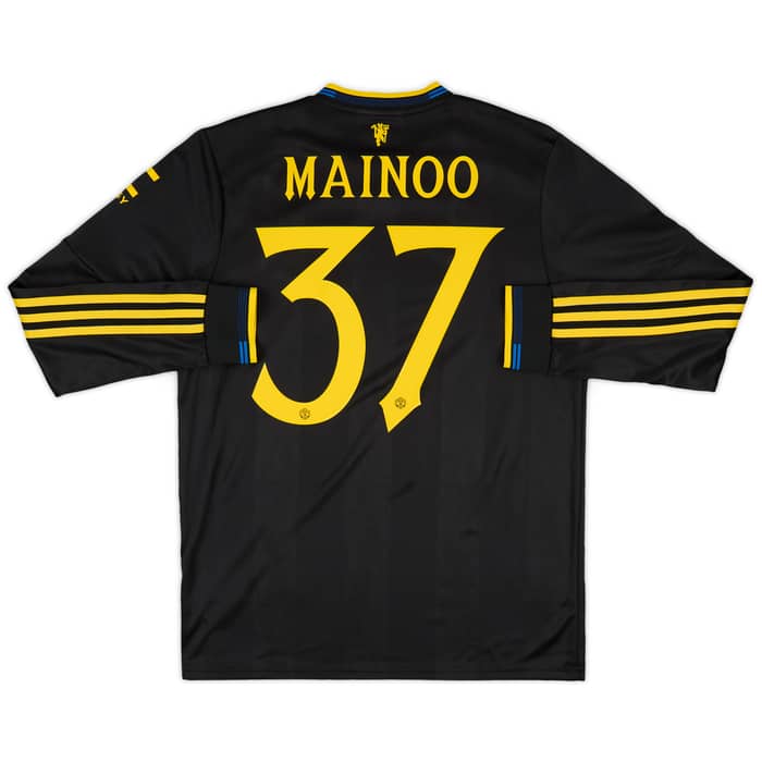 2025-26 Manchester United Authentic Third L/S Shirt Mainoo #37